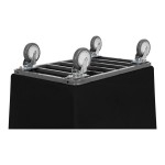 R&B Wire Products, Inc. 16 Bushel Black Polypropylene Bumper Truck 4616BLK/PTB