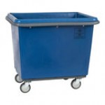 R&B Wire Products, Inc. 16 Bushel Black Polypropylene Bumper Truck 4616BLK/PTB