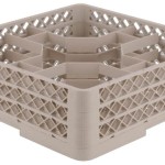 Vollrath TR13JJ Traex® Rack Max Full-Size Beige 12-Compartment 3 9/16