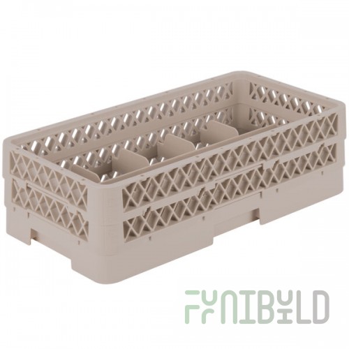 Vollrath HR1C1A Traex® Half-Size Beige 10 Compartment 5 1/2