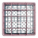 Noble Warewashing 20-Compartment Gray Full-Size Glass Rack with 3 Brown Extenders Noble Warewashing 20-Compartment Gray Full-Size Glass Rack with 3 Brown Extenders