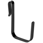 Metro HK25B Black Large Snap-On Hook - 2 Metro HK25B Black Large Snap-On Hook - 2