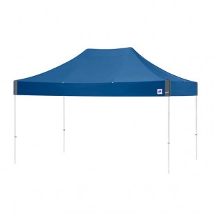 E-Z Up EC3STL15KFWHTRB Eclipse Instant Shelter 10' x 15' Royal Blue Canopy with White Frame