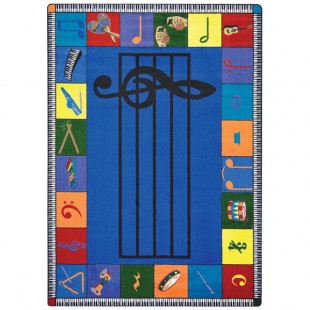 Joy Carpets Kid Essentials Note Worthy 10' 9