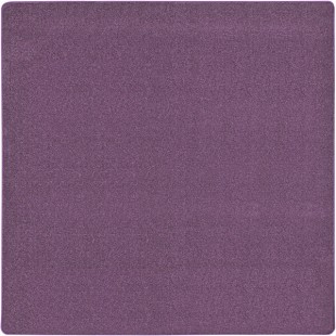 Joy Carpets Kid Essentials Endurance 12' Purple Square Area Rug
