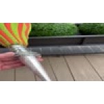 California Umbrella SMPT 852 SUNBRELLA 2 Pagoda 8 1/2' Round Push Lift Umbrella with 1 1/2