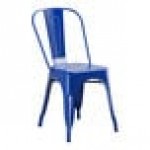 Lancaster Table & Seating Alloy Blue Quartz Outdoor Cafe Chair Lancaster Table & Seating Alloy Blue Quartz Outdoor Cafe Chair