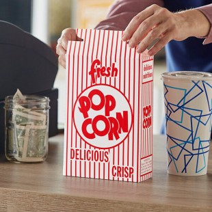Great Western 11074 2.3 oz. Popcorn Box - 250/Case Great Western 11074 2.3 oz. Popcorn Box - 250/Case