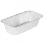 Western Plastics Third Size Foil Steam Table Pan Lid - 100/Case