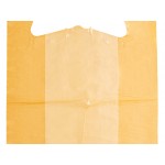 Choice Customizable 1/6 Standard Size Orange Unprinted Standard-Duty Plastic T-Shirt Bag - 1,000/Case Choice Customizable 1/6 Standard Size Orange Unprinted Standard-Duty Plastic T-Shirt Bag - 1,000/Case