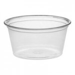 Dart TamperGuard 3-Compartment Tamper-Resistant, Tamper-Evident Container with Well - 300/Case