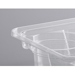 Dart TamperGuard 3-Compartment Tamper-Resistant, Tamper-Evident Container with Well - 300/Case