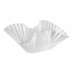 Hoffmaster 610750 White Paper Fluted Burger Cup / Taco Holder / Bagel Blanket - 2,000/Case Hoffmaster 610750 White Paper Fluted Burger Cup / Taco Holder / Bagel Blanket - 2,000/Case