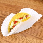 Hoffmaster 610750 White Paper Fluted Burger Cup / Taco Holder / Bagel Blanket - 2,000/Case Hoffmaster 610750 White Paper Fluted Burger Cup / Taco Holder / Bagel Blanket - 2,000/Case