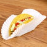 Hoffmaster 610750 White Paper Fluted Burger Cup / Taco Holder / Bagel Blanket - 2,000/Case Hoffmaster 610750 White Paper Fluted Burger Cup / Taco Holder / Bagel Blanket - 2,000/Case