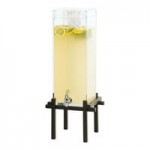 Cal-Mil 1149-13 One by One Three Tier Black Jar Display - 6 1/4