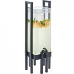 Cal-Mil 1149-13 One by One Three Tier Black Jar Display - 6 1/4
