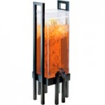 Cal-Mil 1149-13 One by One Three Tier Black Jar Display - 6 1/4