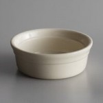 Libbey 950027741 Casablanca 2 oz. Cream White Small Porcelain Ramekin - 36/Case