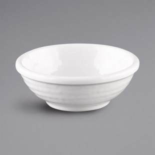 Elite Global Solutions D4RR Pebble Creek 4 oz. White Melamine Ramekin - 6/Case