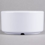 Carlisle 41202 3 oz. White Straight Sided Melamine Ramekin - 48/Case