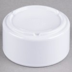 Carlisle 41202 3 oz. White Straight Sided Melamine Ramekin - 48/Case