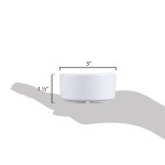 Carlisle 41202 3 oz. White Straight Sided Melamine Ramekin - 48/Case
