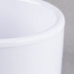 Carlisle 41202 3 oz. White Straight Sided Melamine Ramekin - 48/Case