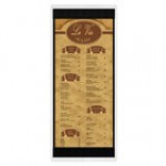 Menu Solutions WDSTR-BA Natural 4 1/4 Menu Solutions WDSTR-BA Natural 4 1/4