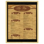 Menu Solutions WDSTR-BA Natural 4 1/4 Menu Solutions WDSTR-BA Natural 4 1/4
