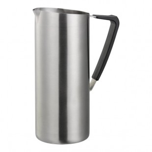 Service Ideas 64.2 oz. Slim Brushed Stainless Steel Pitcher X7025NGBSV2