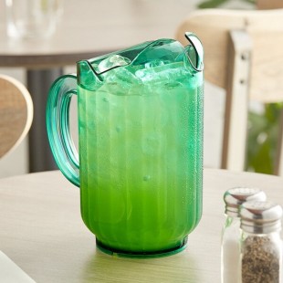 Vollrath Traex® Tuffex 60 oz. Margarita Green Plastic Pitcher Vollrath Traex® Tuffex 60 oz. Margarita Green Plastic Pitcher