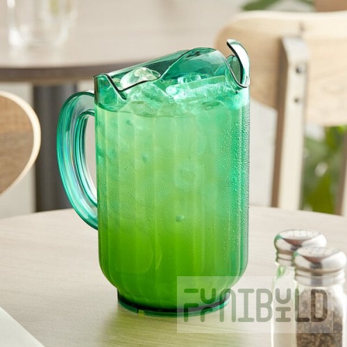 Vollrath Traex® Tuffex 60 oz. Margarita Green Plastic Pitcher