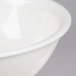 CAC GAD-81 Garden State 42 oz. Bone White Porcelain Bowl - 12/Case