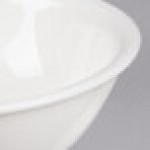 CAC GAD-81 Garden State 42 oz. Bone White Porcelain Bowl - 12/Case