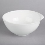 Villeroy & Boch 10-3420-3180 Flow 57.5 oz. White Premium Porcelain Salad Bowl - 6/Case Villeroy & Boch 10-3420-3180 Flow 57.5 oz. White Premium Porcelain Salad Bowl - 6/Case