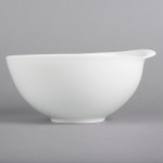 Villeroy & Boch 10-3420-3180 Flow 57.5 oz. White Premium Porcelain Salad Bowl - 6/Case Villeroy & Boch 10-3420-3180 Flow 57.5 oz. White Premium Porcelain Salad Bowl - 6/Case