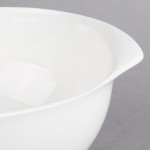 Villeroy & Boch 10-3420-3180 Flow 57.5 oz. White Premium Porcelain Salad Bowl - 6/Case Villeroy & Boch 10-3420-3180 Flow 57.5 oz. White Premium Porcelain Salad Bowl - 6/Case