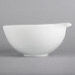 Villeroy & Boch 10-3420-3180 Flow 57.5 oz. White Premium Porcelain Salad Bowl - 6/Case Villeroy & Boch 10-3420-3180 Flow 57.5 oz. White Premium Porcelain Salad Bowl - 6/Case