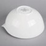 Villeroy & Boch 10-3420-3180 Flow 57.5 oz. White Premium Porcelain Salad Bowl - 6/Case Villeroy & Boch 10-3420-3180 Flow 57.5 oz. White Premium Porcelain Salad Bowl - 6/Case