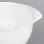 Villeroy & Boch 10-3420-3180 Flow 57.5 oz. White Premium Porcelain Salad Bowl - 6/Case Villeroy & Boch 10-3420-3180 Flow 57.5 oz. White Premium Porcelain Salad Bowl - 6/Case