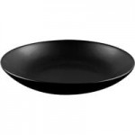 Libbey DRI-6-O Driftstone 38 oz. Onyx Satin Matte Organic Porcelain Bowl - 12/Case