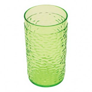 GET Waikiki 12 oz. Green SAN Plastic Hammered Tumbler - 72/Case GET Waikiki 12 oz. Green SAN Plastic Hammered Tumbler - 72/Case