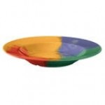 GET B-1611-PB Diamond Mardi Gras 16 oz. Peacock Blue Melamine Bowl - 12/Case