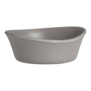 Delfin Marisol from Steelite International 16 oz. Driftwood Gray Melamine Grapefruit Bowl - 12/Case Delfin Marisol from Steelite International 16 oz. Driftwood Gray Melamine Grapefruit Bowl - 12/Case
