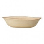Creations Scape from Steelite International 2.5 Qt. White Melamine Oval Bowl