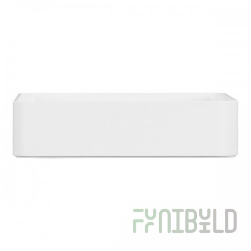Cal-Mil Hudson 160 oz. White Square Melamine Bowl