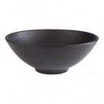 APS Nero 57.5 oz. Round Melamine Bowl - 6/Case APS Nero 57.5 oz. Round Melamine Bowl - 6/Case