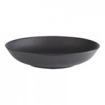 APS Nero 57.5 oz. Round Melamine Bowl - 6/Case APS Nero 57.5 oz. Round Melamine Bowl - 6/Case