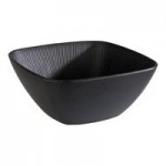 APS Nero 57.5 oz. Round Melamine Bowl - 6/Case APS Nero 57.5 oz. Round Melamine Bowl - 6/Case